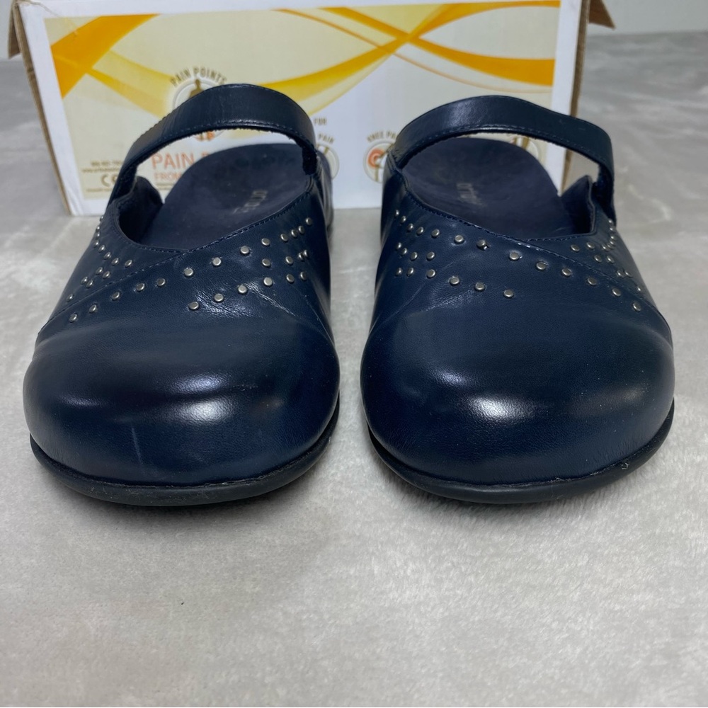 Orthaheel Arlie Studded Navy Mule